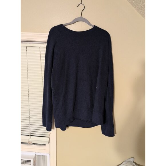Banana Republic Sweater Mens XXL Navy Long Sleeve Crew Neck Solid Plus Size - Picture 1 of 4